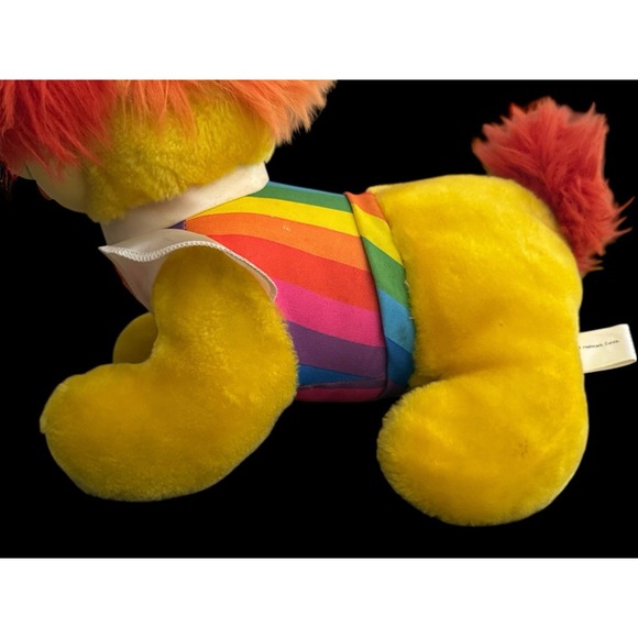 1983 Vintage Rainbow Brite Puppy Bright Dog Hallmark Mattel 11" Made In Korea - Picture 10 of 13